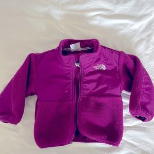 North Face 6-12 month baby Purple Jacket